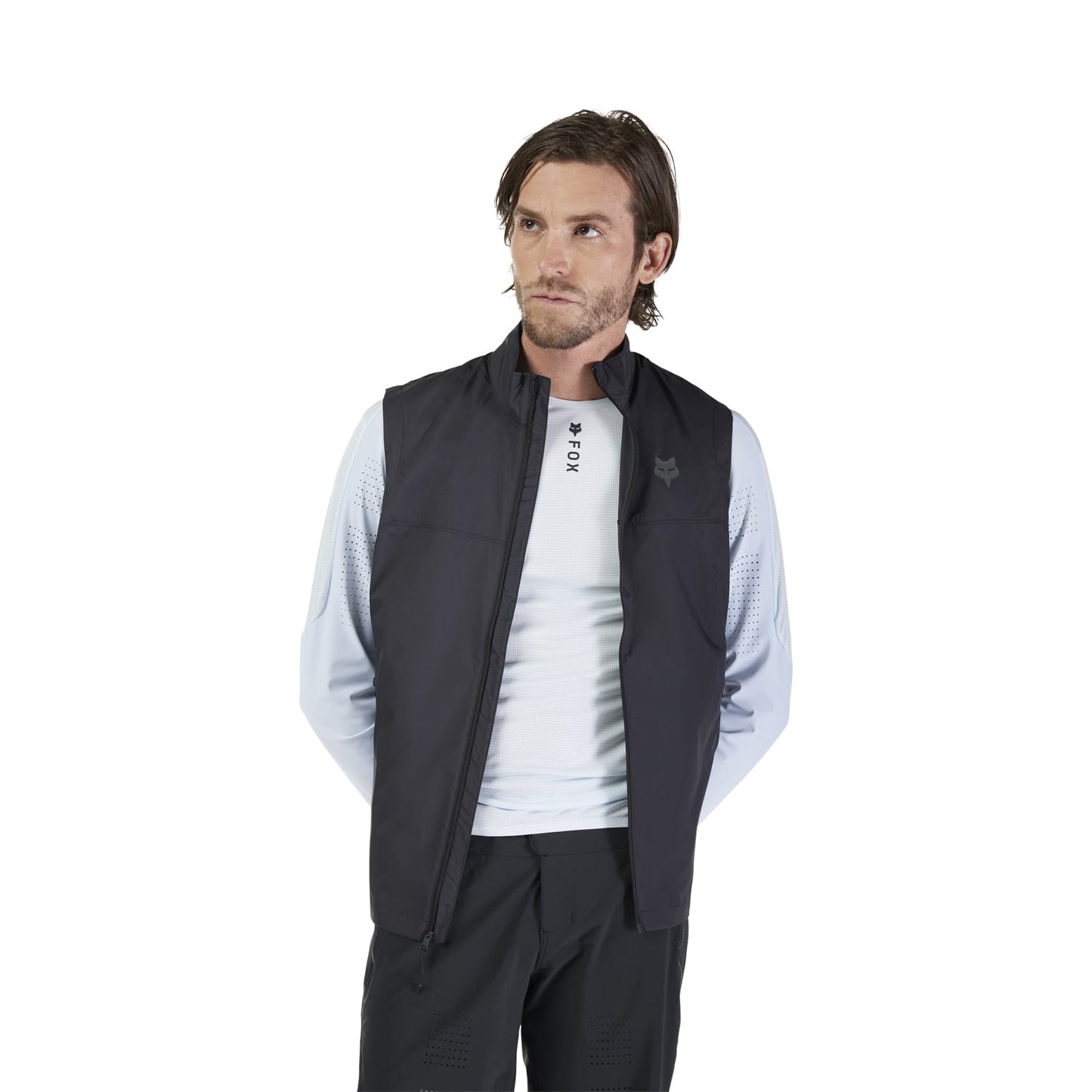 FOX RANGER WIND Sleeveless Jacket Black 2025