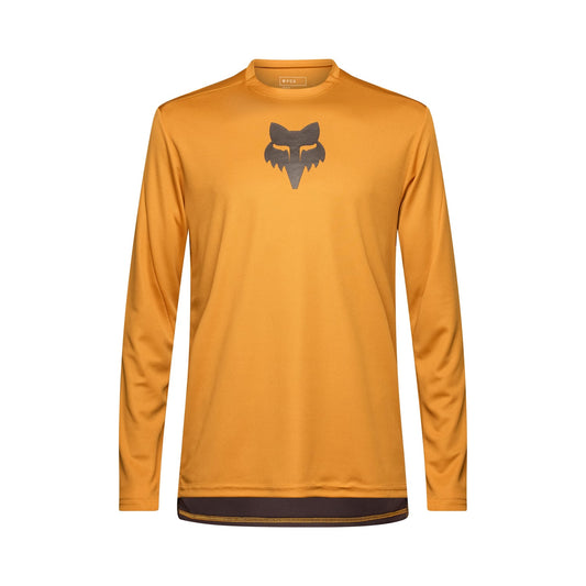 FOX RANGER HEAD Long Sleeve Jersey Caramel 2025
