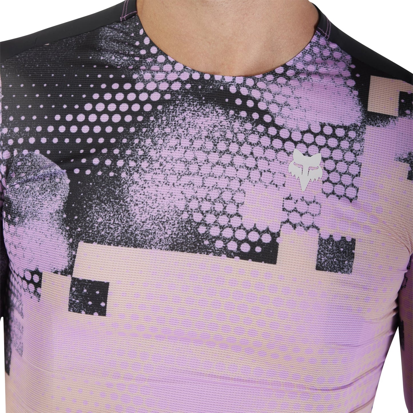 FOX FLEXAIR ASCENT PULSE Short Sleeve Jersey Black/Pink 2025