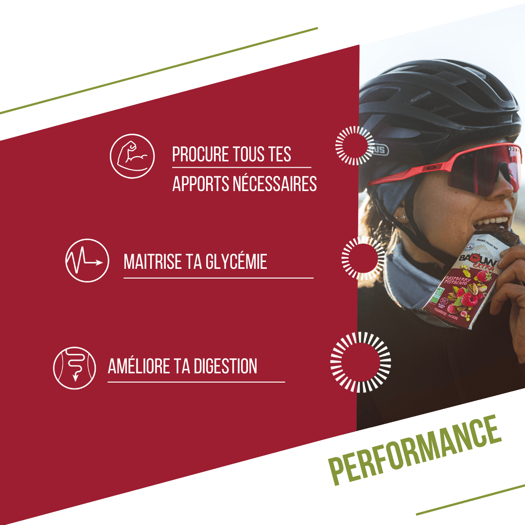 BAOUW ORGANIC EXTRA Raspberry-Pistachio Energy Bar (50g)