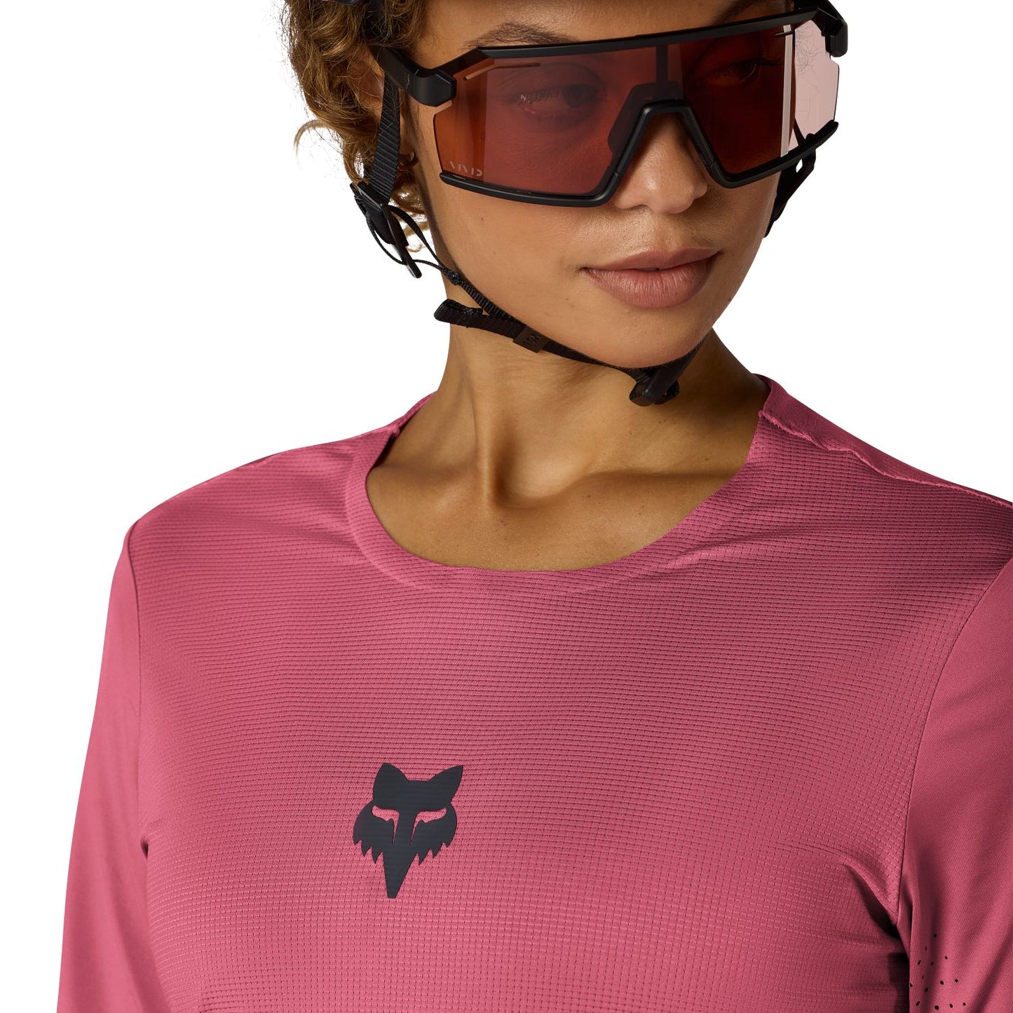 FOX FLEXAIR Women's Short Sleeve Jersey Berry