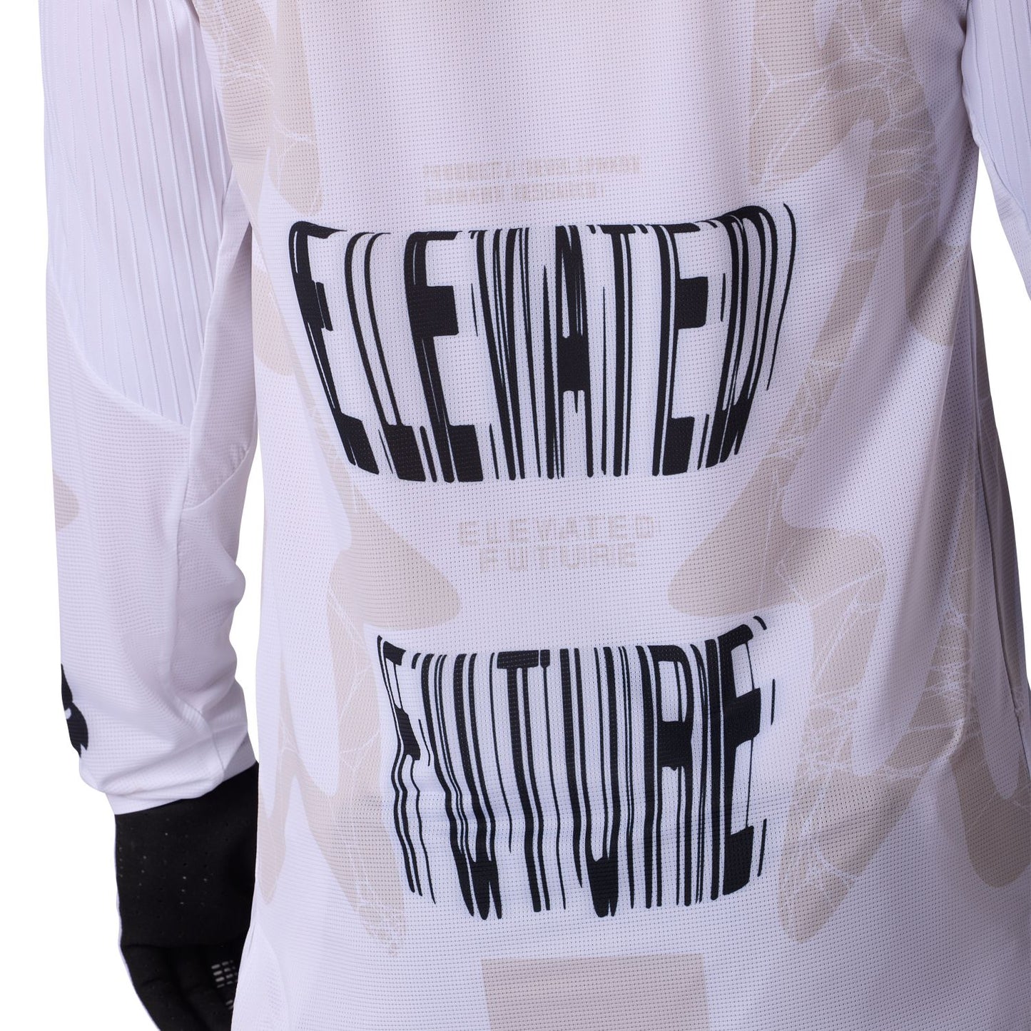 FOX FLEXAIR DIFFUSE SE Long Sleeve Jersey White
