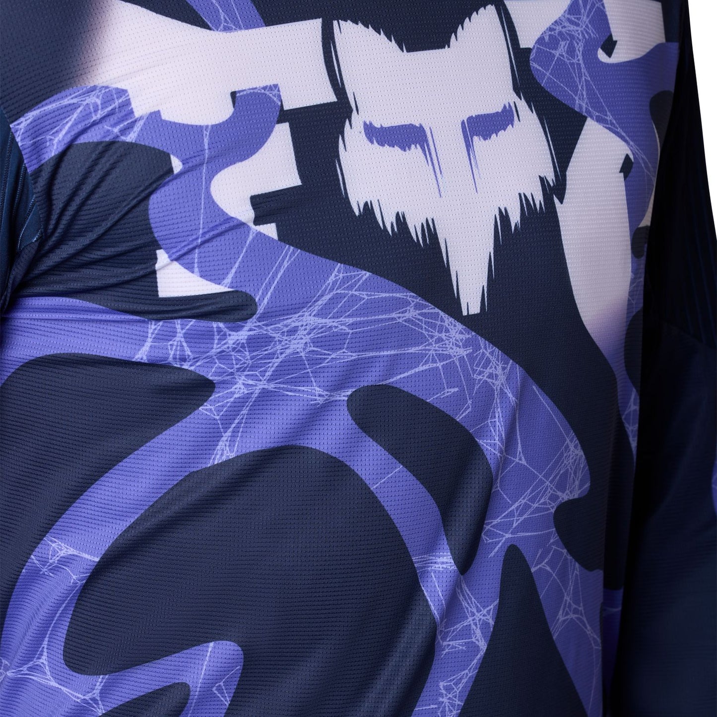 FOX FLEXAIR DIFFUSE SE Long Sleeve Violet Blueberry Jersey