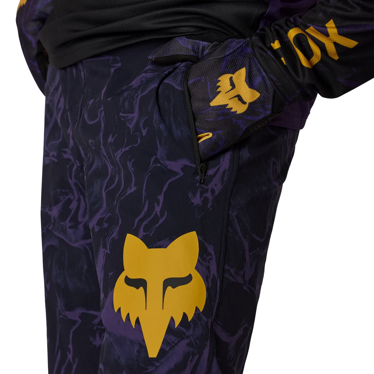 FOX RANGER IMAGE PRINT Pants Violet Plum