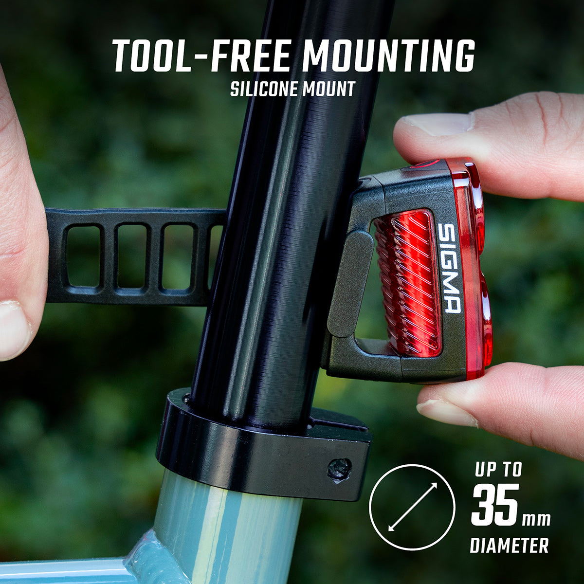 SIGMA Buster RL 150 Rear Light with Stop Lamp