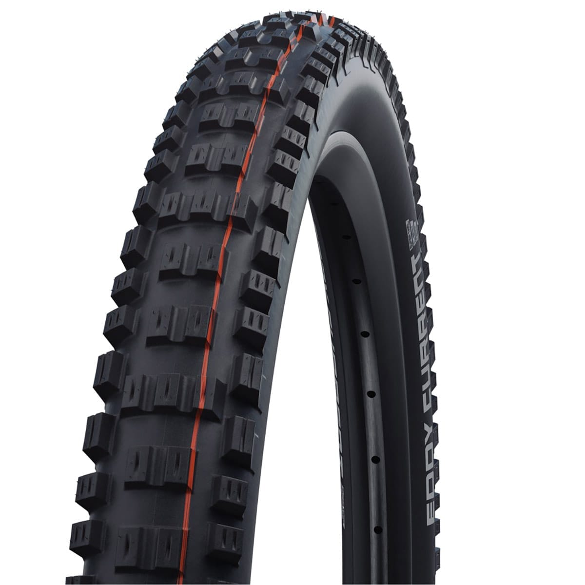SCHWALBE EDDY CURRENT FRONT 27.5x2.80 ADDIX SOFT SUPERTRAIL tire Tubeless Ready Soft Black