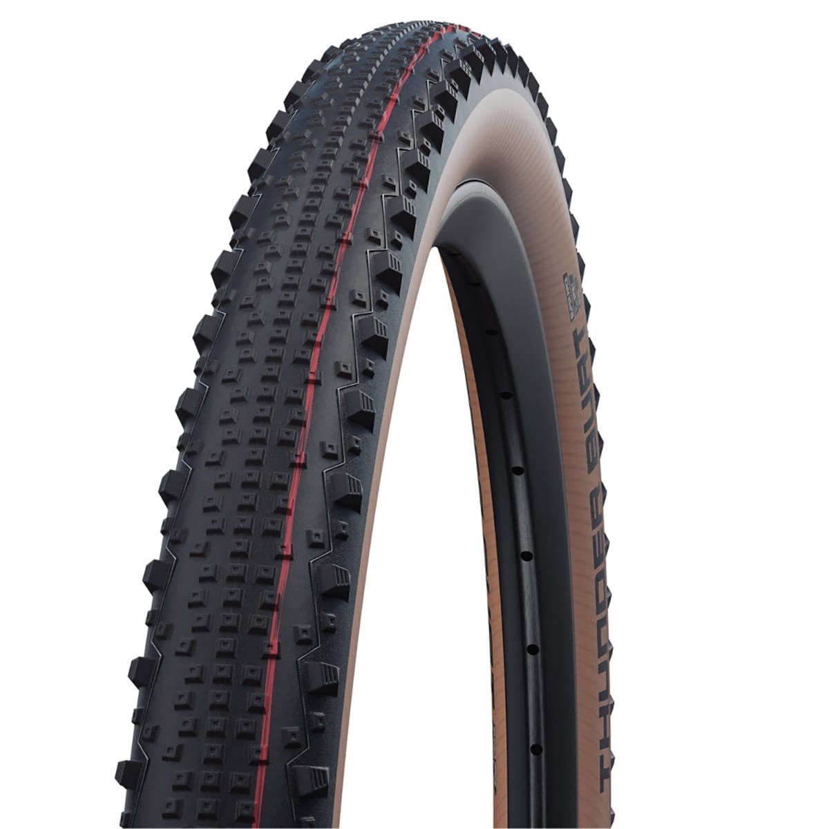 SCHWALBE THUNDER BURT 29x2.25 ADDIX SPEED SUPERRACE tire Tubeless Ready Soft Black/Brown