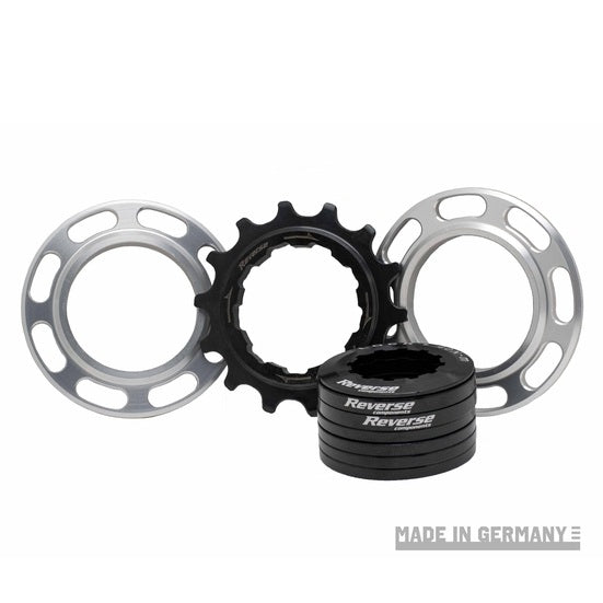 REVERSE COMPONENTS EXPERT Single Speed Kit for HG Silver Body