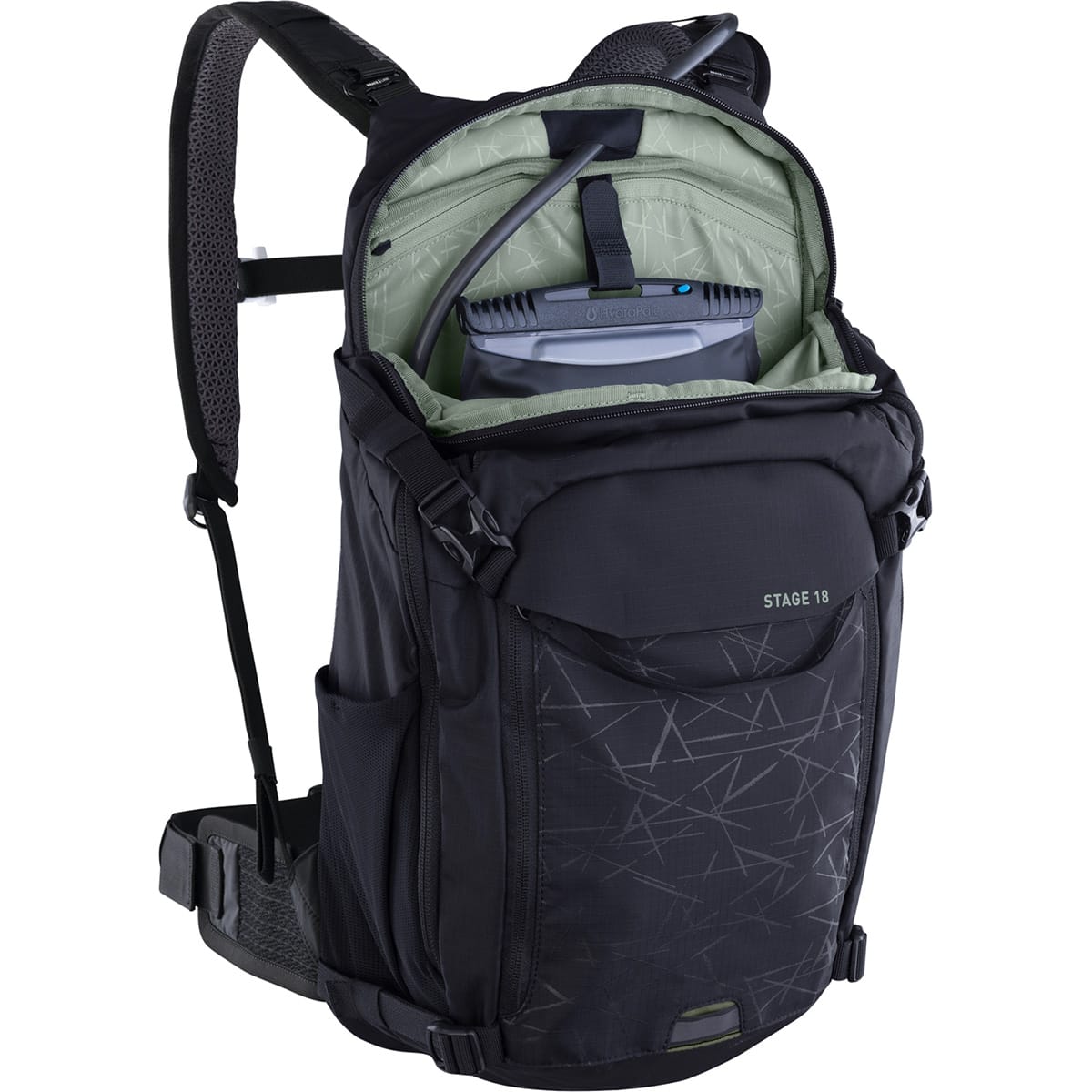 EVOC STAGE 18 L Backpack Black