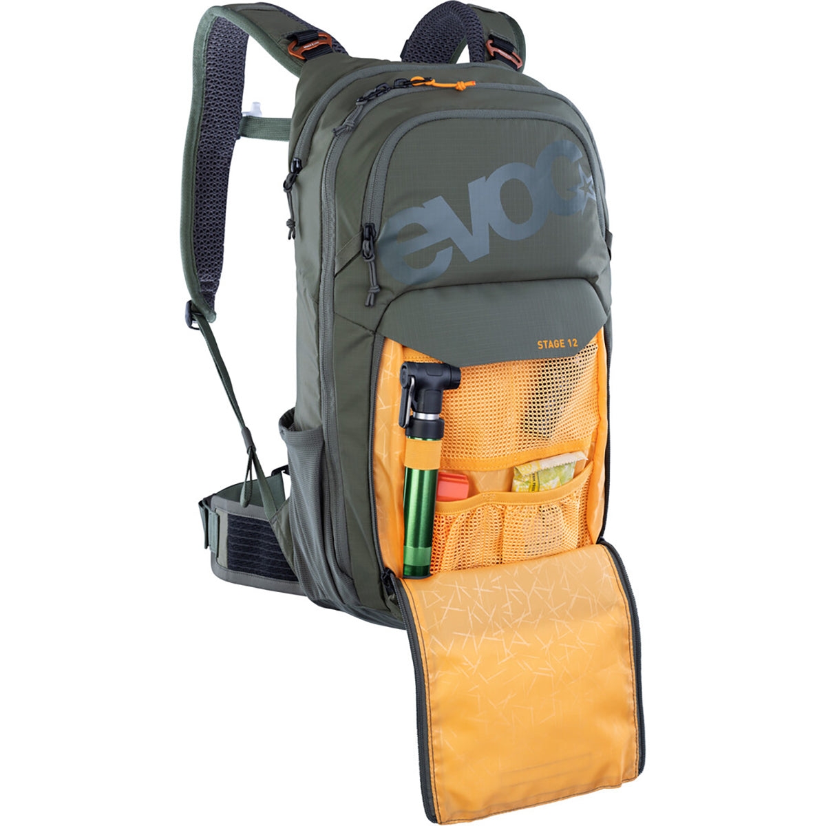 EVOC STAGE 12 L Backpack Green