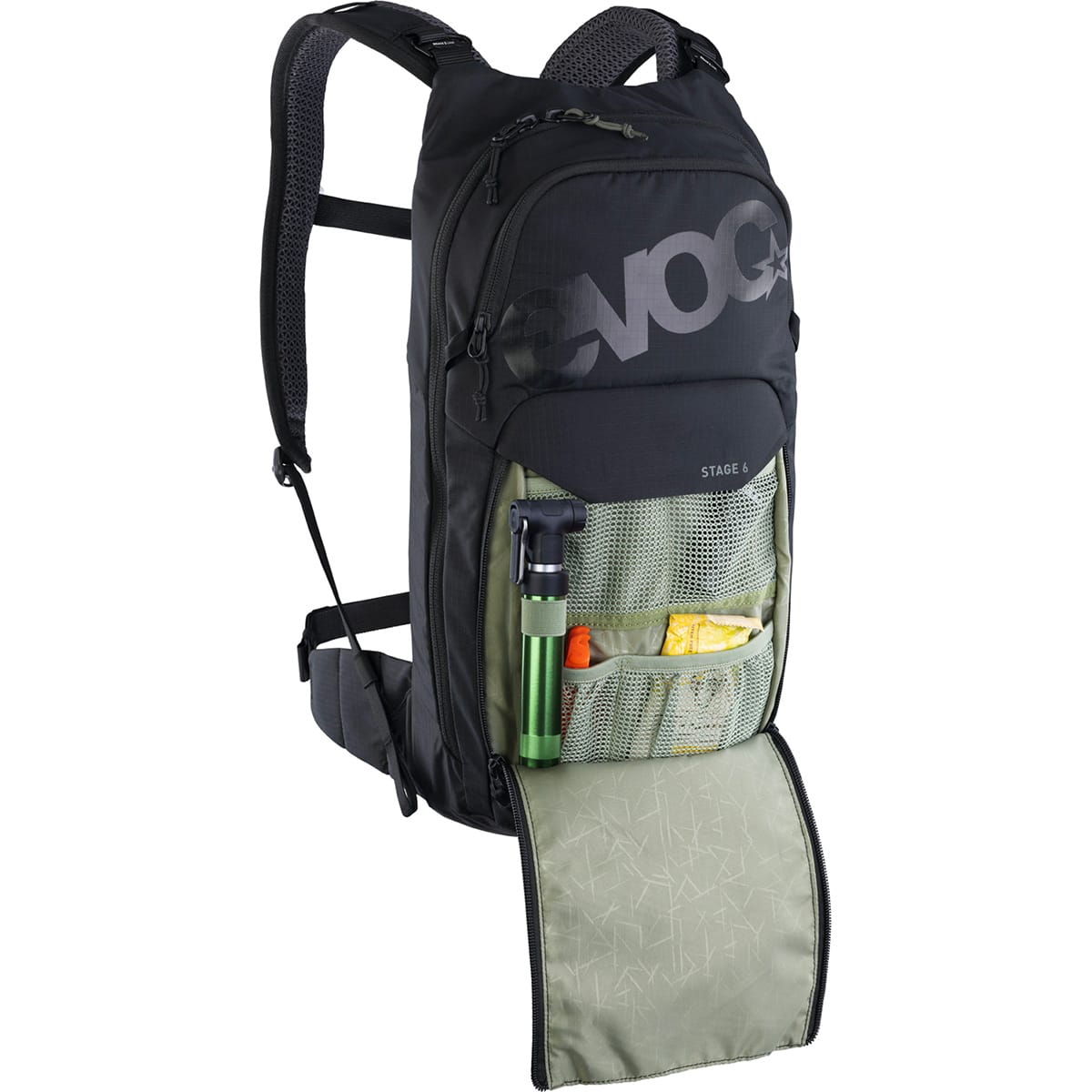 EVOC STAGE 6 L Backpack Black
