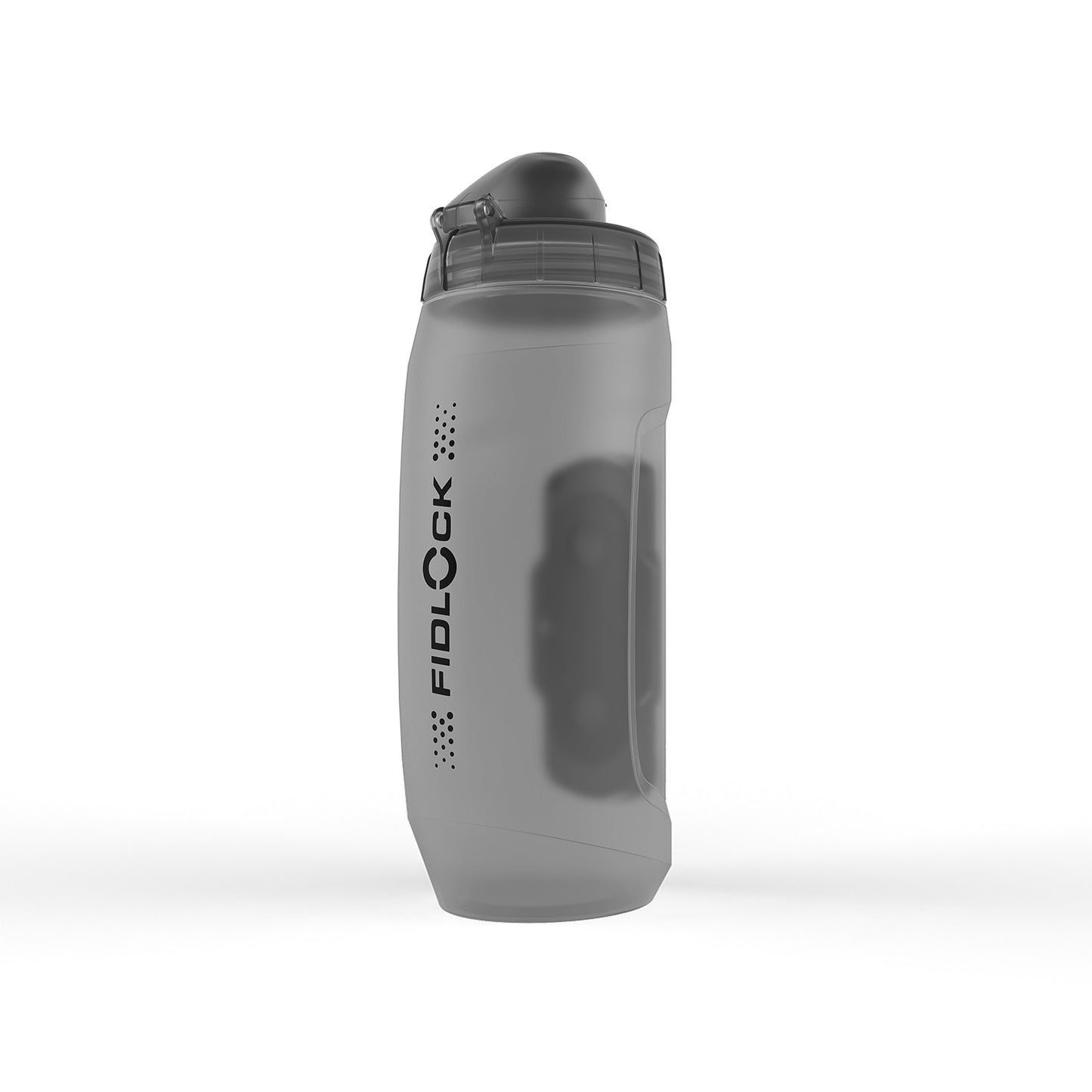 Bottle and bottle cage kit FIDLOCK TWIST UNI BASE 590 ml Smoked