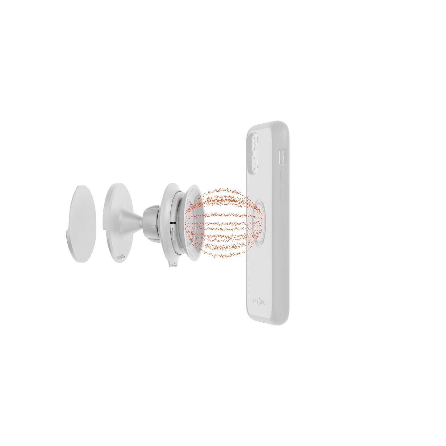 Wall bracket FIDLOCK VACUUM White