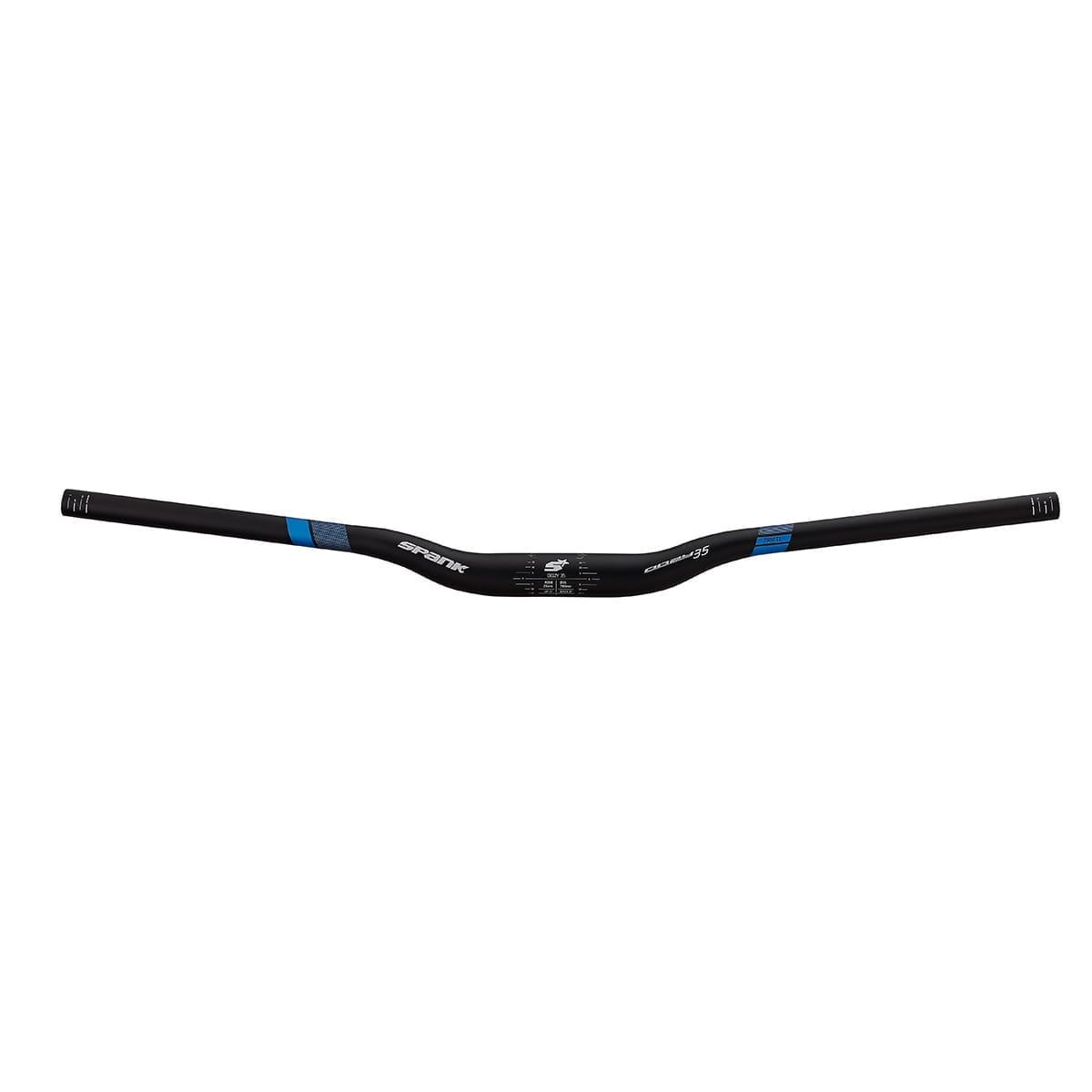 handlebar SPANK OOZY 35 Rise 25mm 35/780mm Black/Blue