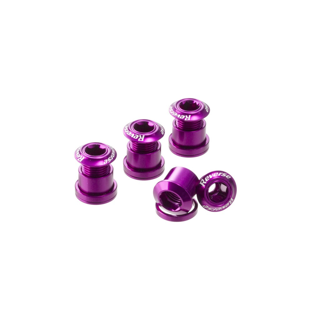 Kit 4 REVERSE COMPONENTS Chimney Screws Violet