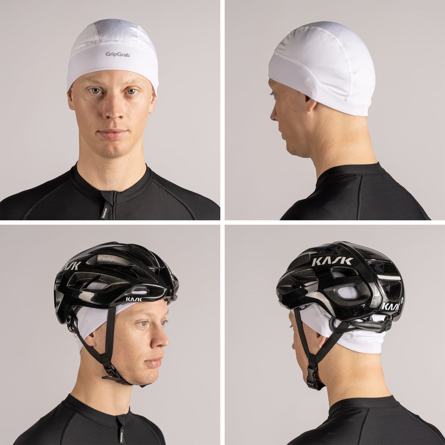 GRIPGRAB UPF 50+ Helmet Cover White