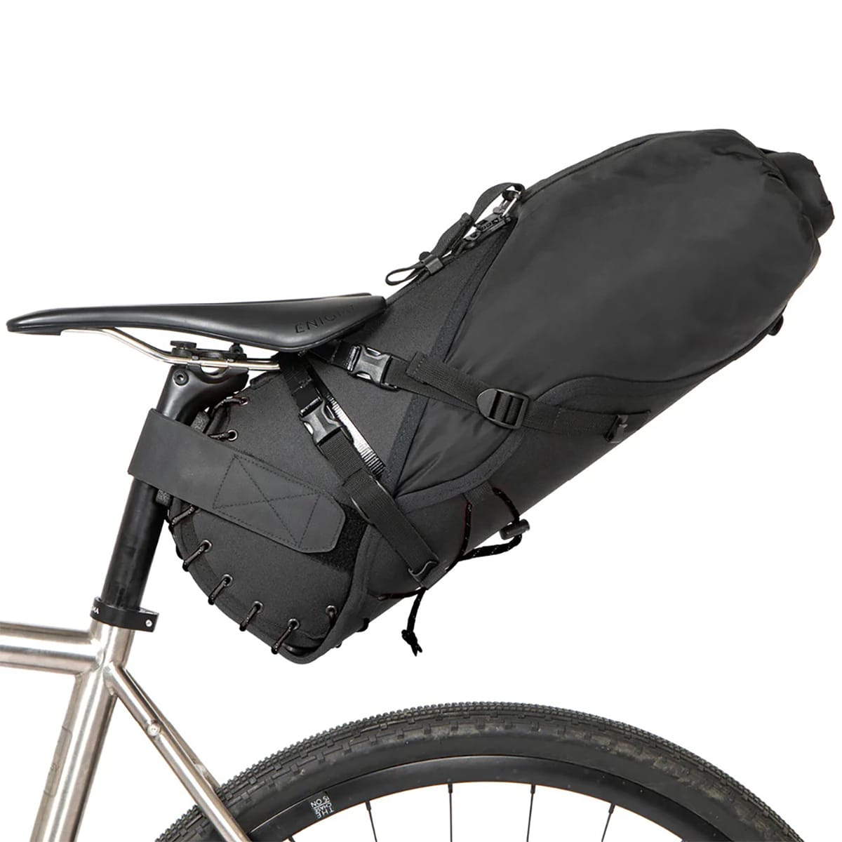 Bag for Saddle RESTRAP SADDLE BAG 18 L Black + DRY BAG Black