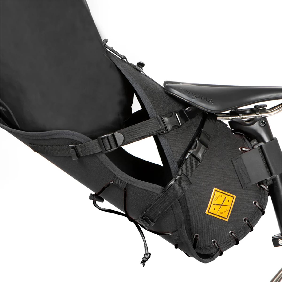 Bag for Saddle RESTRAP SADDLE BAG 18 L Black + DRY BAG Black