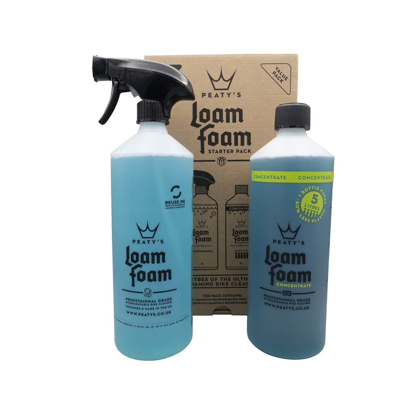 PEATY'S LOAM FOAM STARTER PACK Cleaning Kit