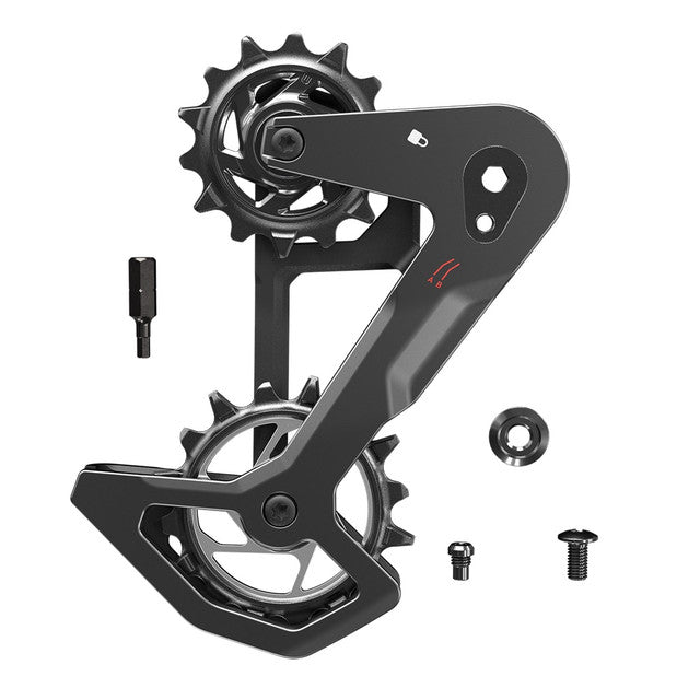 SRAM T-TYPE EAGLE AXS Carbon Complete Derailleur Cage (without damping spring)