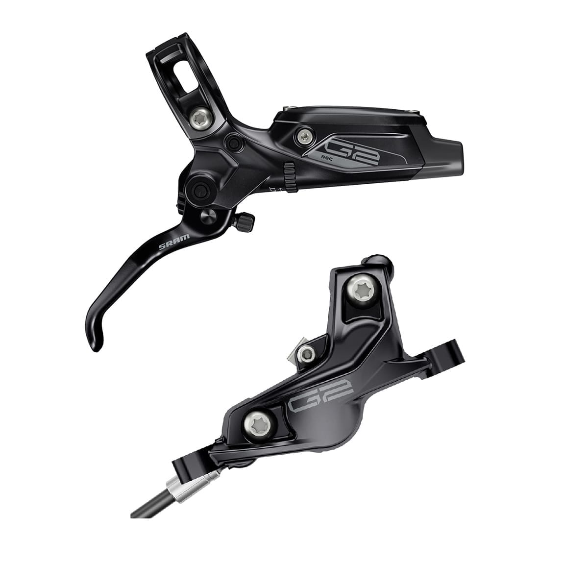 Pair of SRAM G2 RSC Black brakes