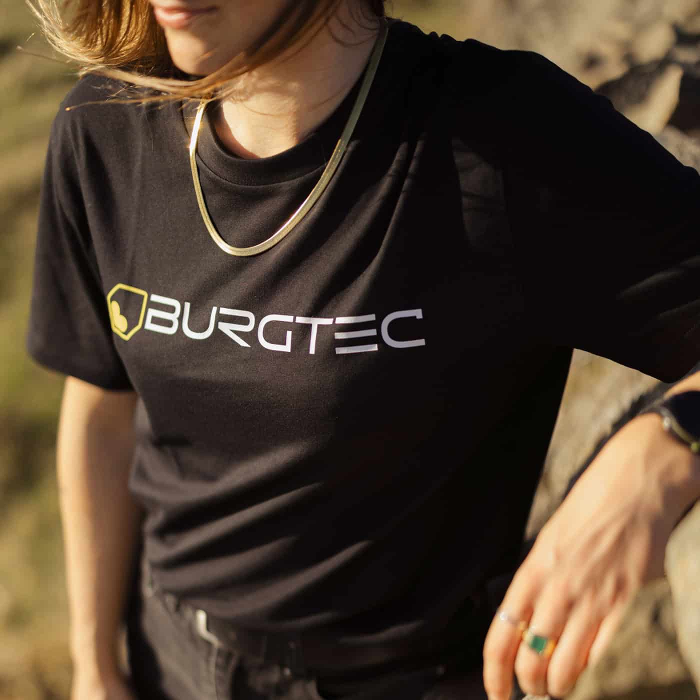 BURGTEC Logo T-Shirt Black