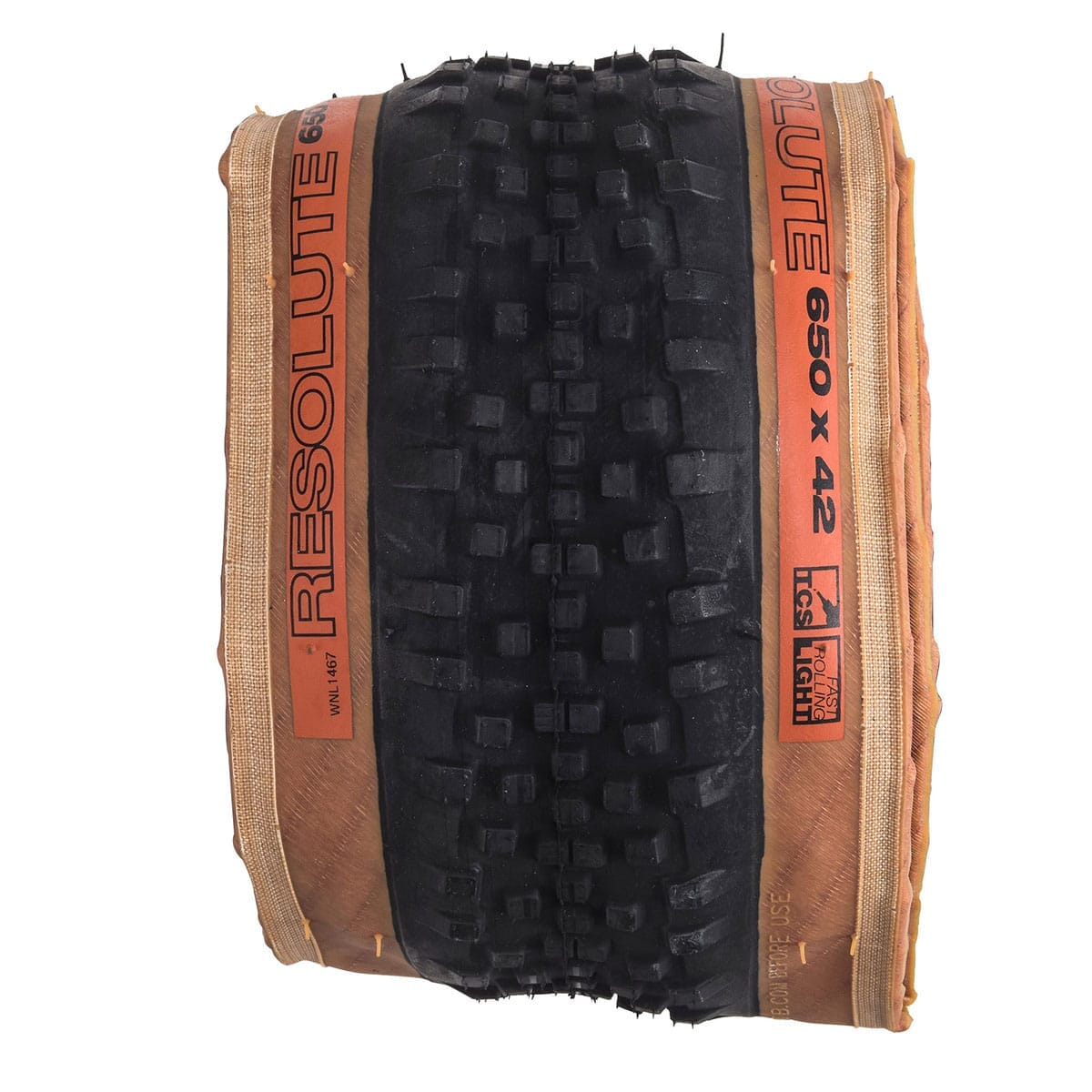 WTB RESOLUTE TCS Light 650x42c Tubeless Ready Beige tire