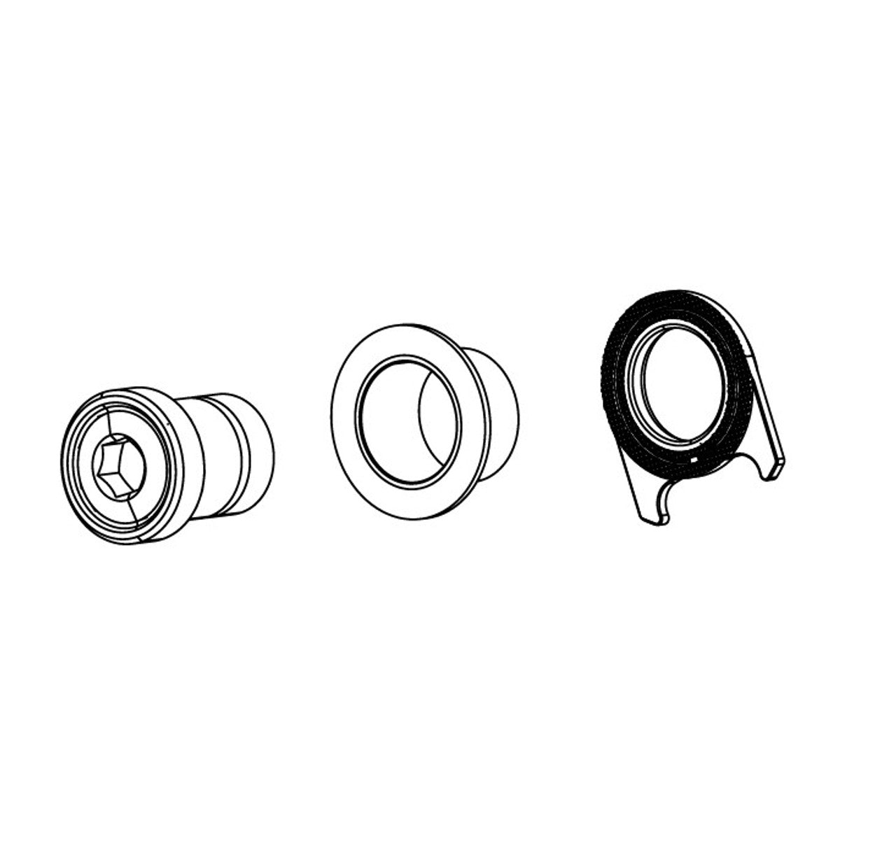 SRAM GX T-TYPE EAGLE AXS Derailleur Mounting Screw Kit