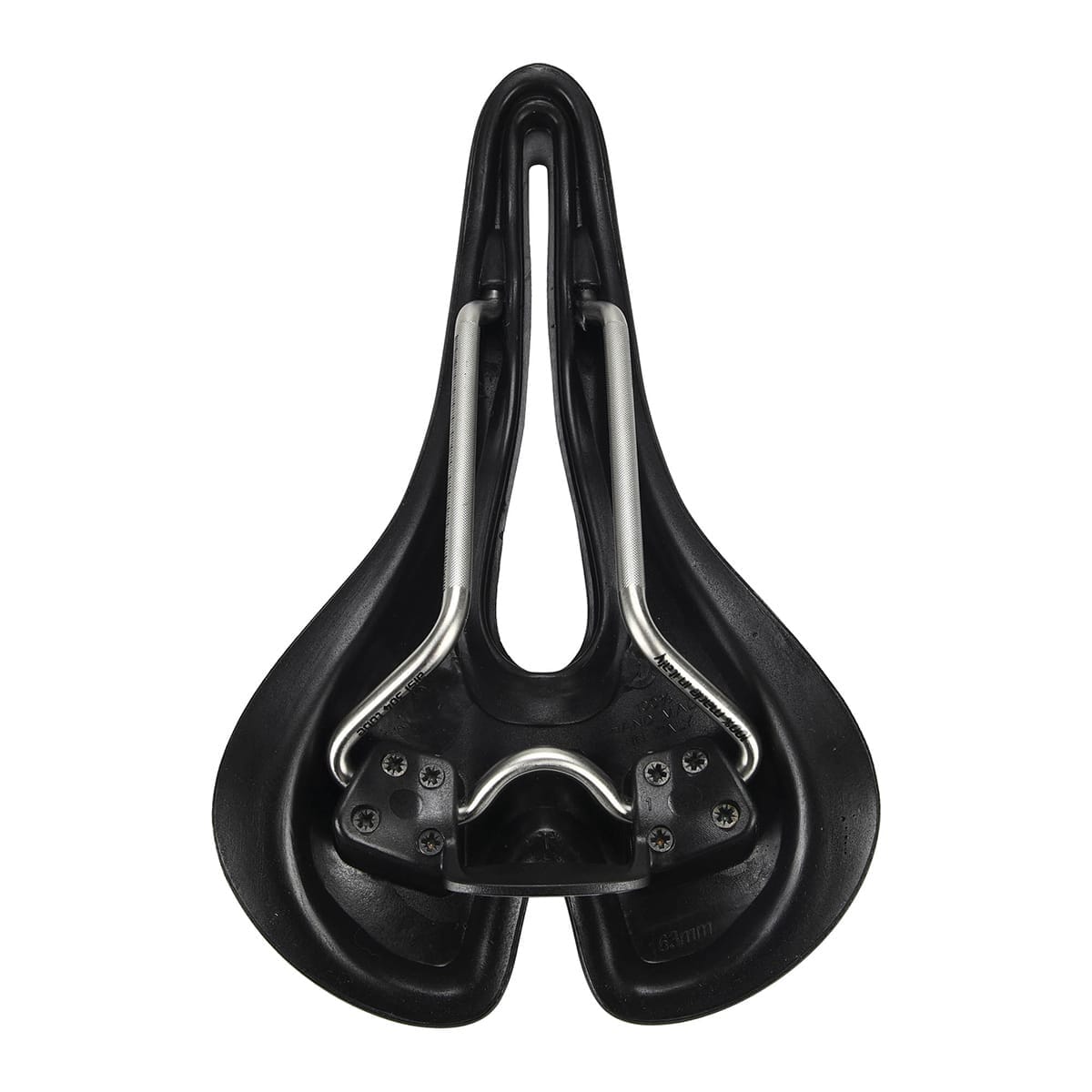 Selle SMP WELL M1 GEL largeur 163mm rails acier