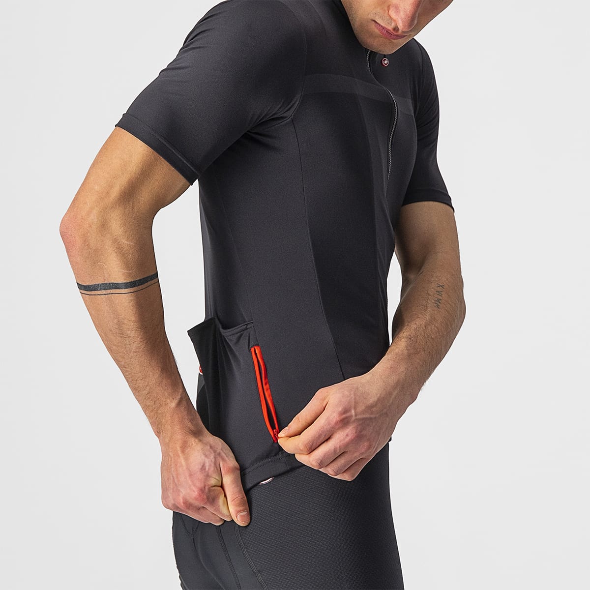 CASTELLI CLASSIFICA Short Sleeve Jersey Black