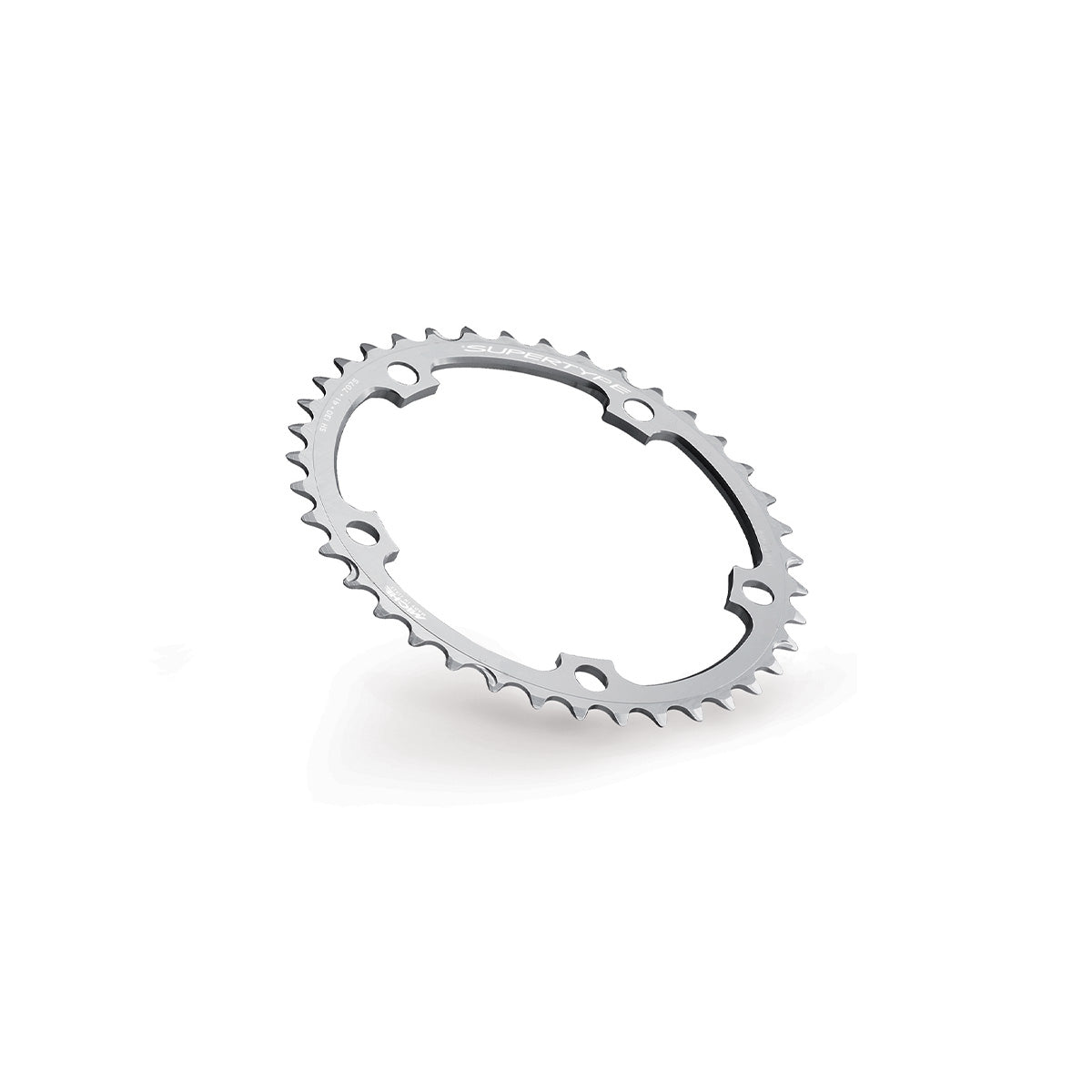 Inner Chainring 9/10 Speed MICHE SUPERTYPExDOUBLE BCD 135mm Silver