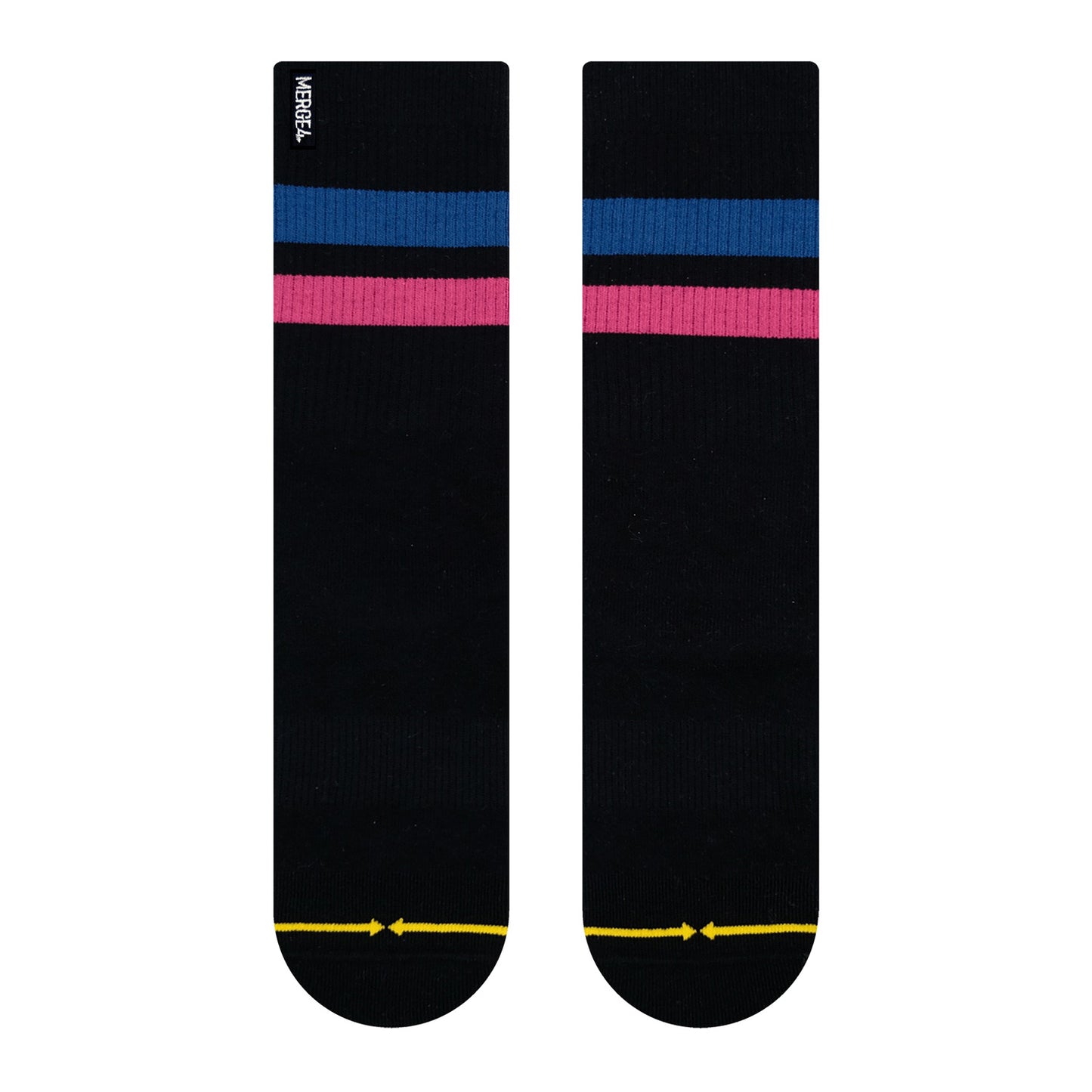 MERGE4 REPREVE SUBTLE MIDNIGHT Socks