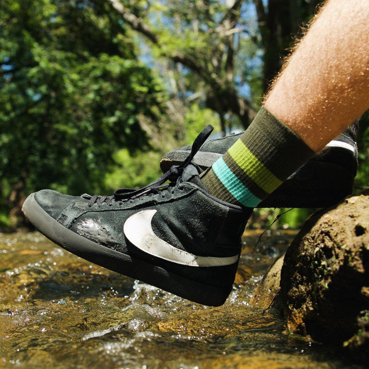 MERGE4 REPREVE Socks SUBLTE MOSS