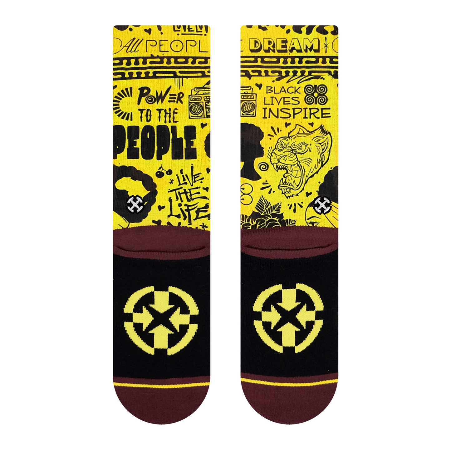MERGE4 TR POWER TO THE PEOPLE Socks