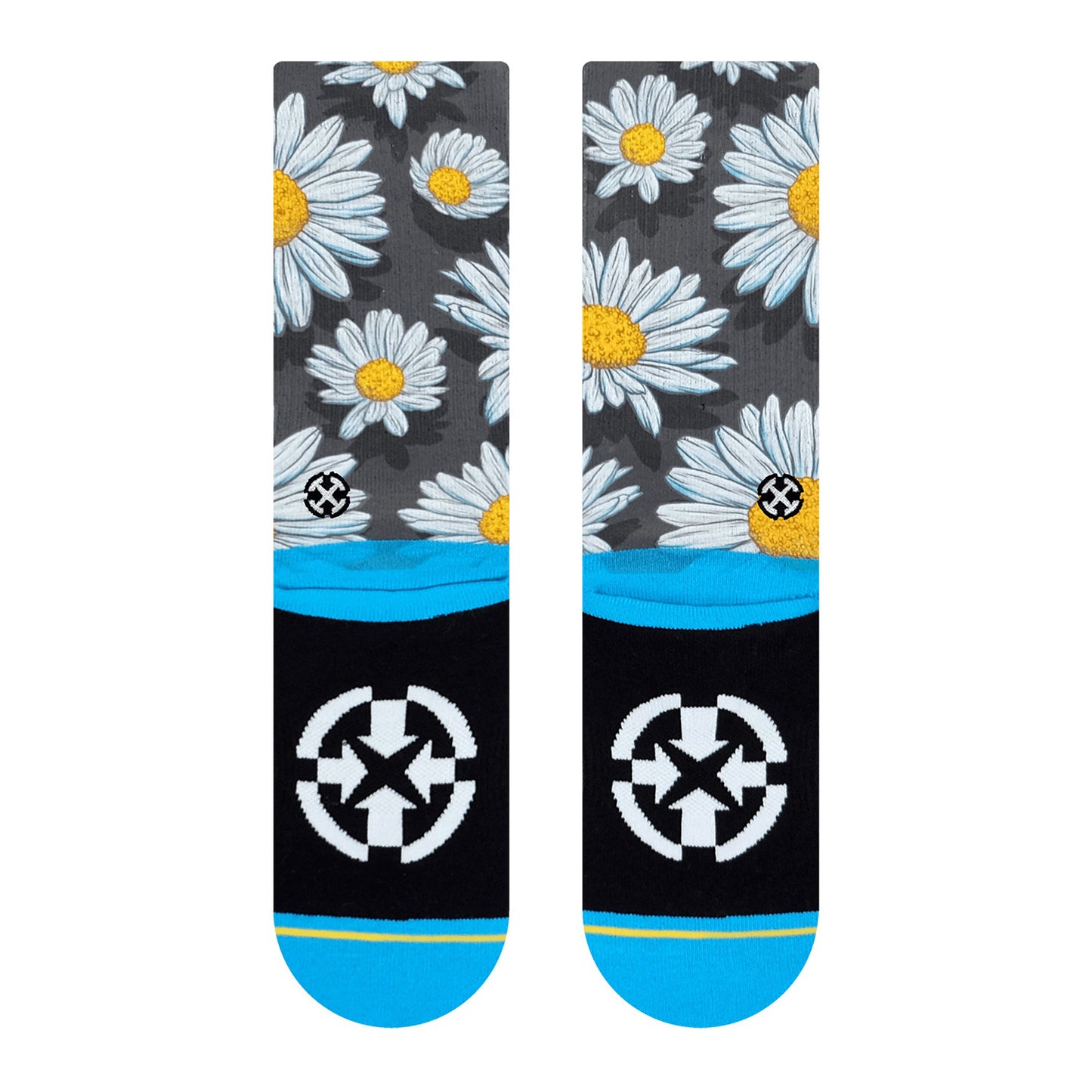 MERGE4 SLOGAN SPRING DAISIES Socks