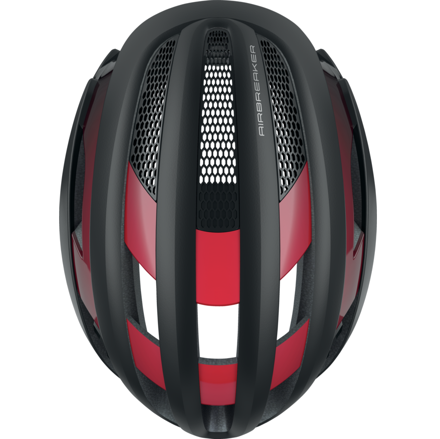 ABUS AIRBREAKER Road Helmet Black/Red