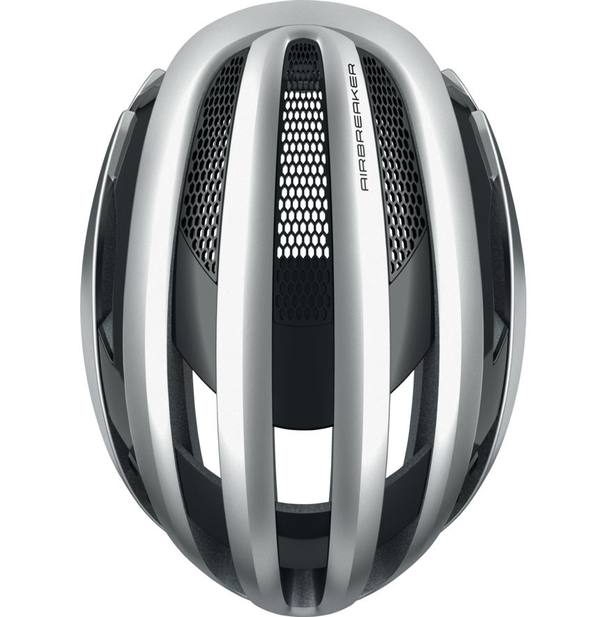 ABUS AIRBREAKER Road Helmet Silver
