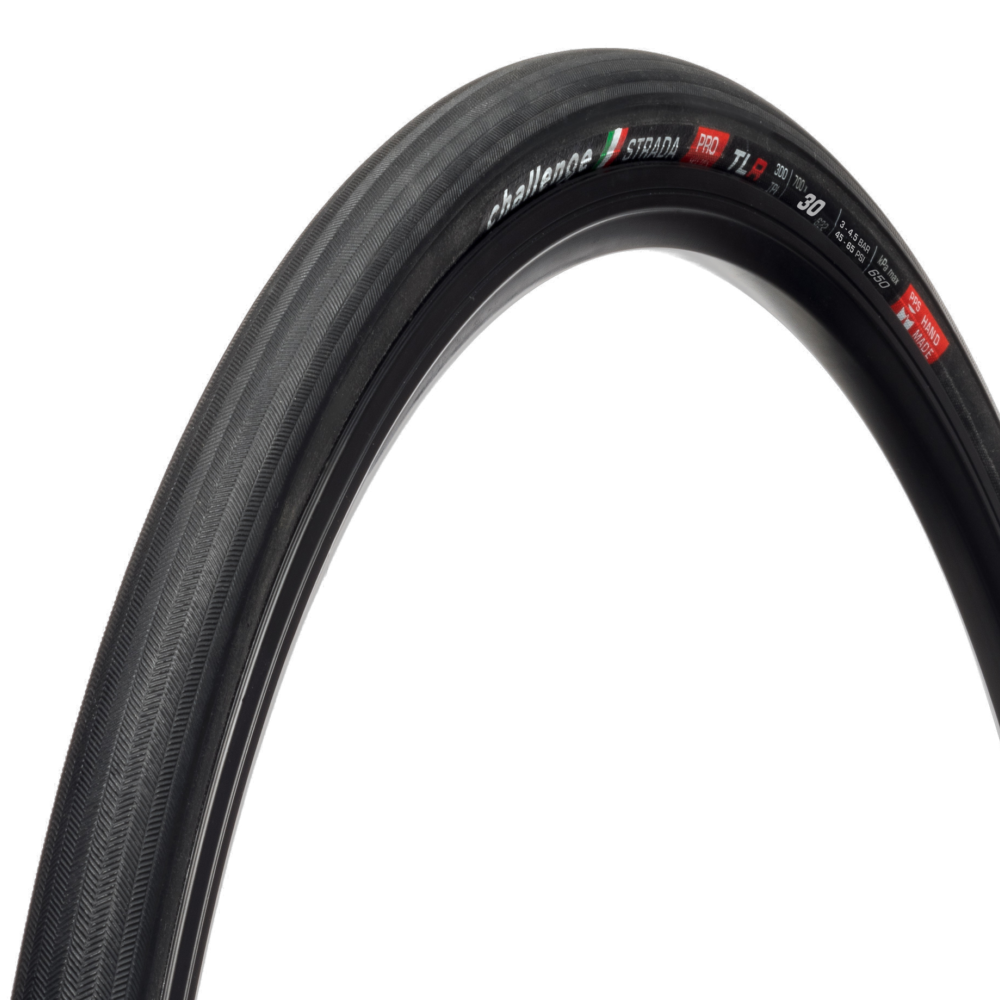 CHALLENGE STRADA 700x30c tire Tubeless Ready Black