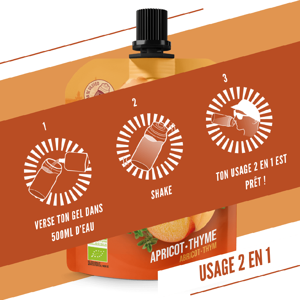 BAOUW Organic Apricot-Thyme Energy Gel (85g)