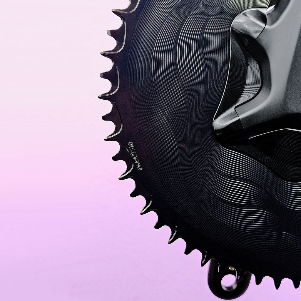 ALUGEAR Cover for Shimano R8100 Crankset