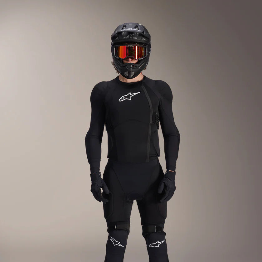 ALPINESTARS A-IMPACT PLASMA Protective Vest Long Sleeve Black/White