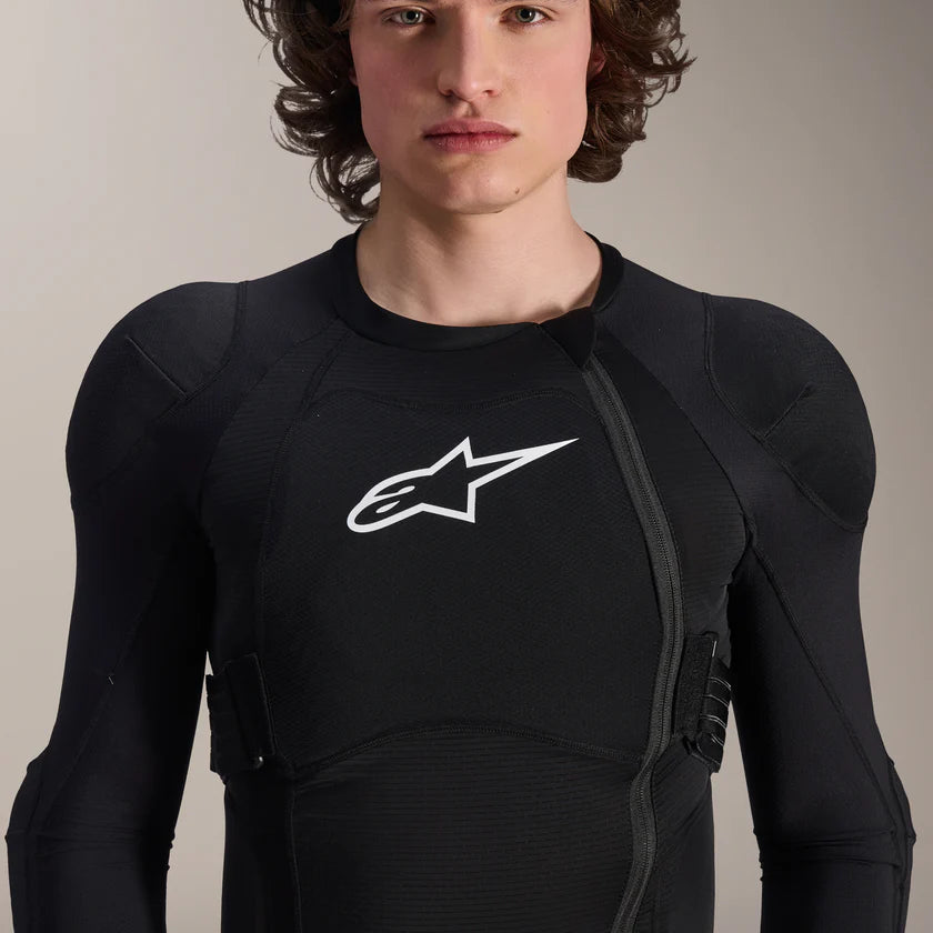 ALPINESTARS A-IMPACT PLASMA Protective Vest Long Sleeve Black/White