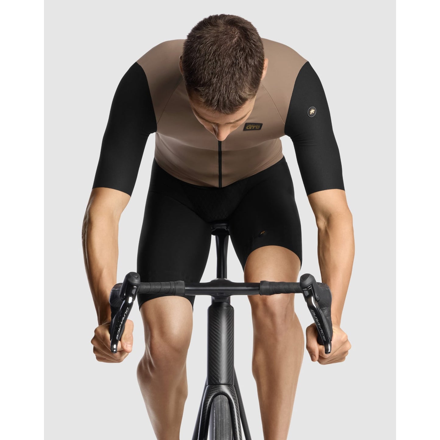 ASSOS EQUIPE RS S11 Short Sleeve Jersey Black/Beige