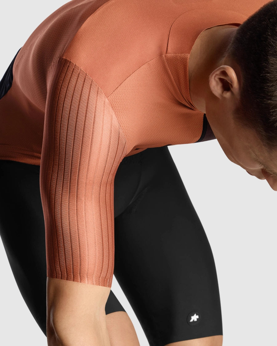 ASSOS EQUIPE RS S11 Short Sleeve Brown Jersey