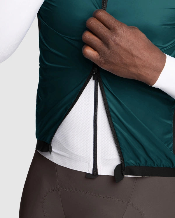 ASSOS MILLE GT WIND S11 Deep Petrol Sleeveless Jacket