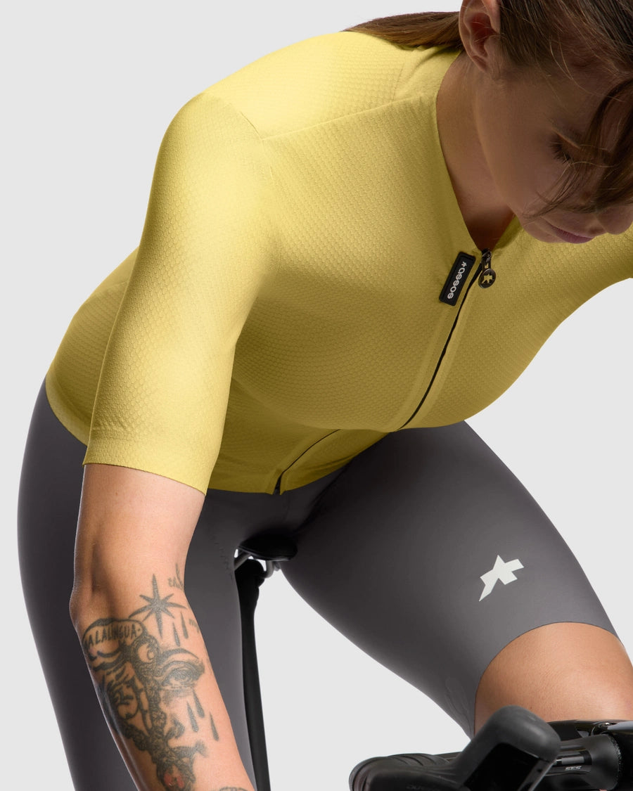 ASSOS DYORA R S11 Short Sleeved Jersey Women Yellow