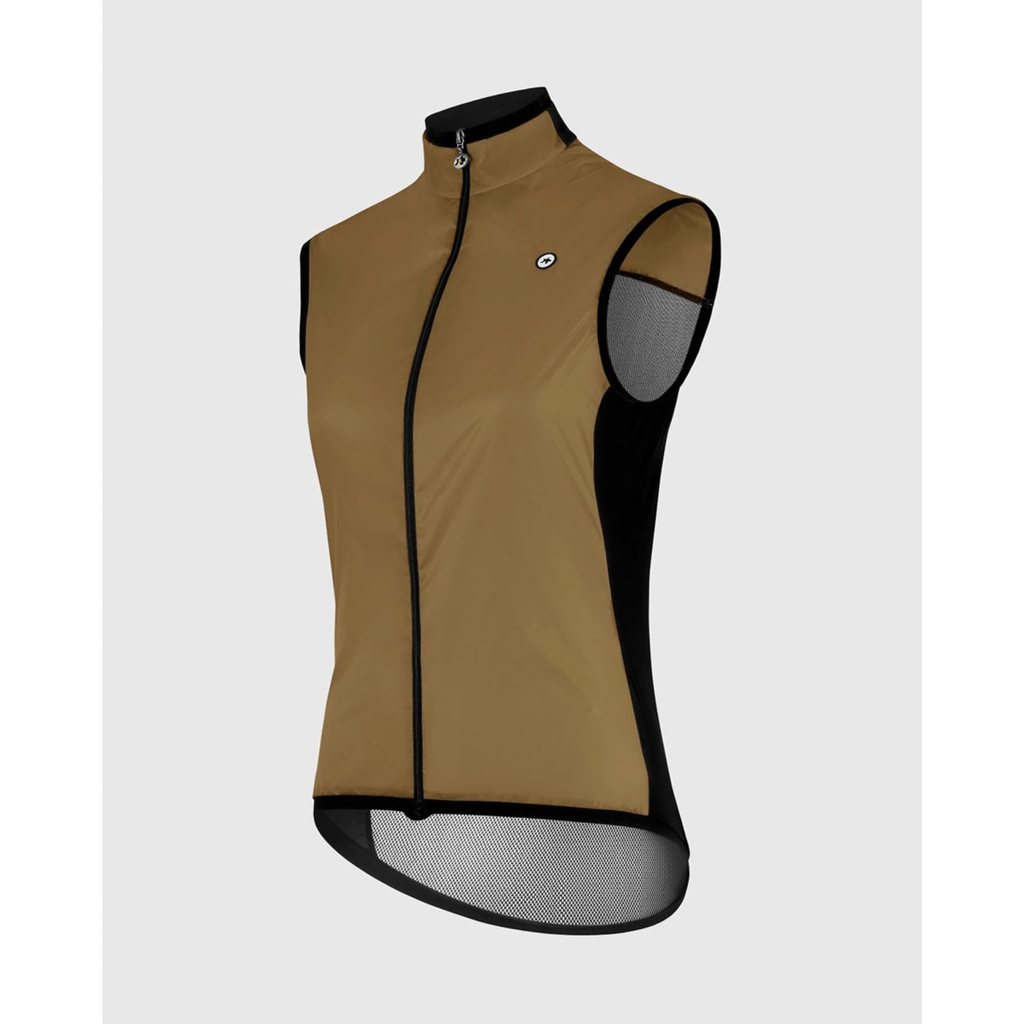 ASSOS UMA GT WIND C2 Women's Brown Sleeveless Jacket
