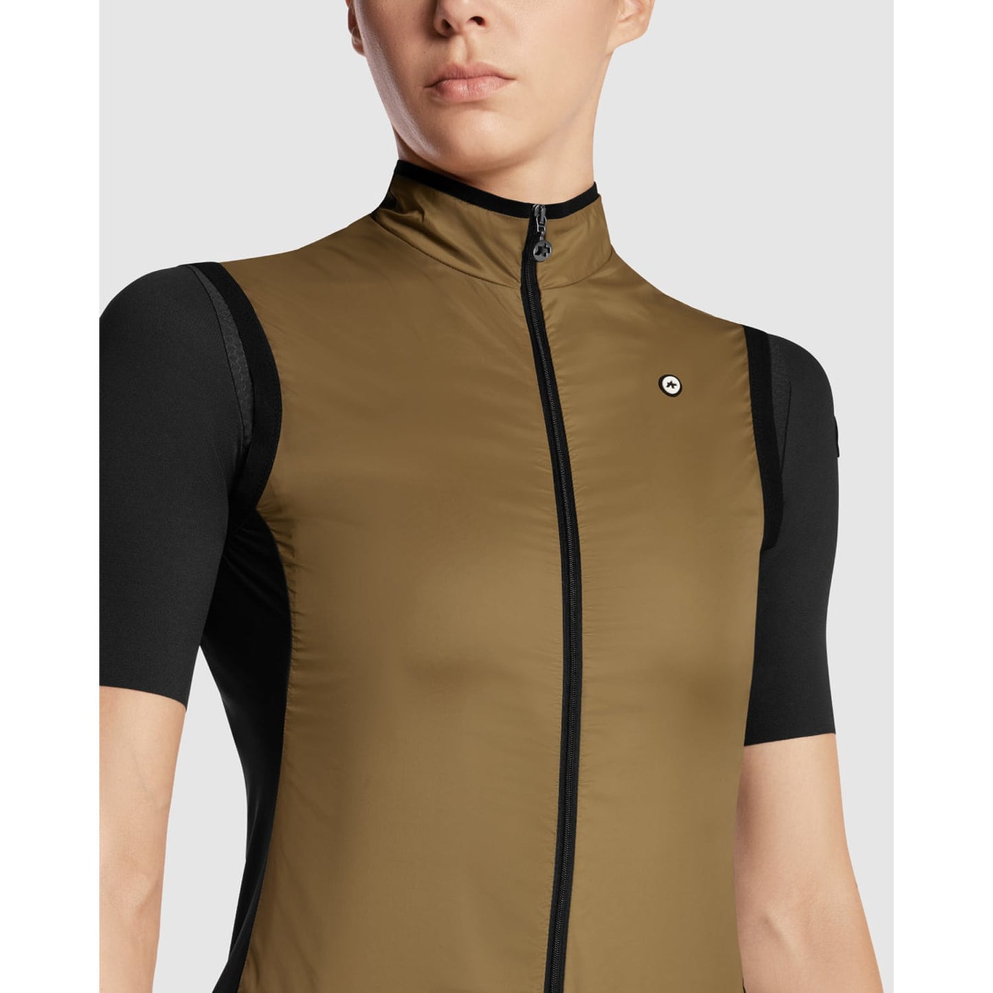 ASSOS UMA GT WIND C2 Women's Brown Sleeveless Jacket