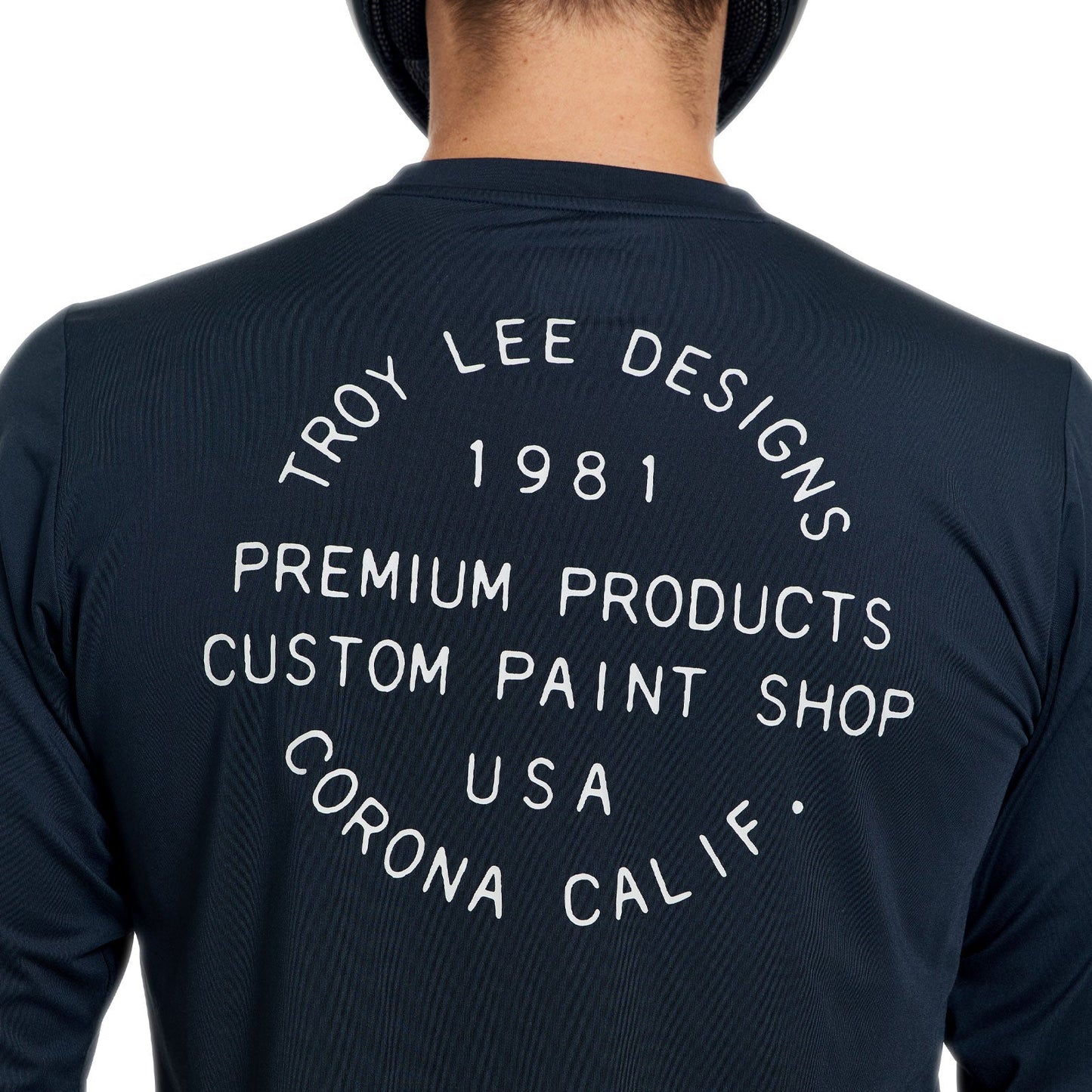 TROY LEE DESIGNS RUCKUS RIDE PRESSED Long Sleeve Carbon Jersey