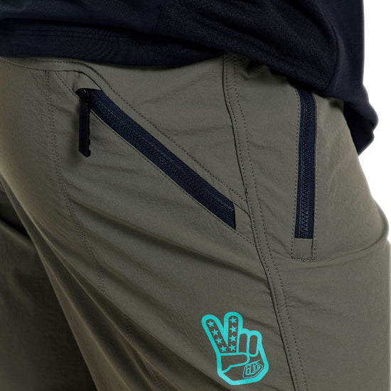 TROY LEE DESIGNS SKYLINE TRAIL Short with Liner Mono Khaki